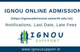 IGNOU Admission Last Date