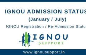 IGNOU Registration Status