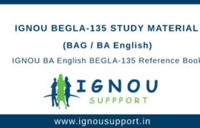 IGNOU BEGLA-135 Study Material