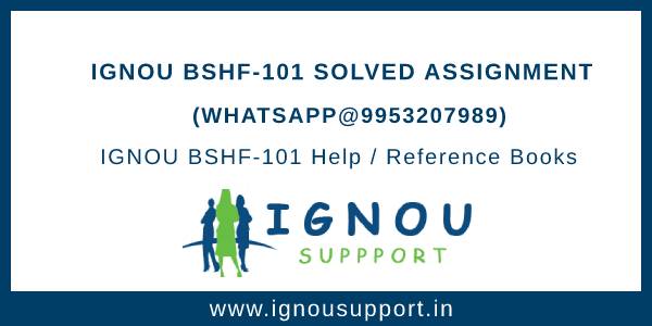 bshf 101 ignou assignment 2023